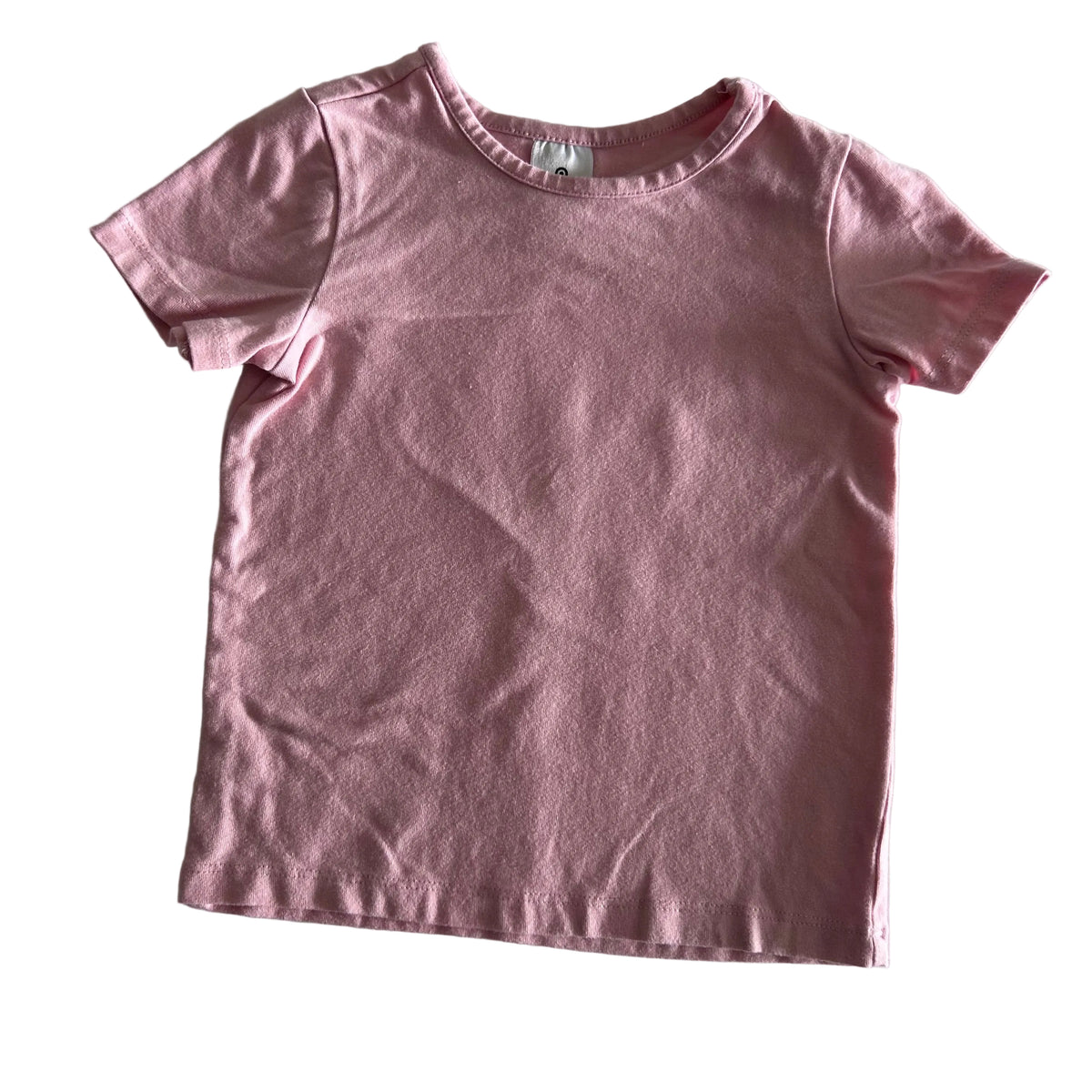 Target Age 1 short sleeve t-shirt in pink with plain — gently loved condition.