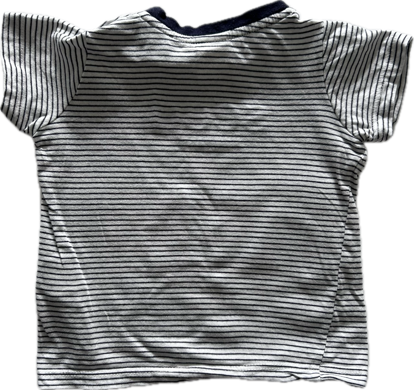 Seed Heritage Short Sleeved T-Shirt Baby Age 0 Navy & White Stripes