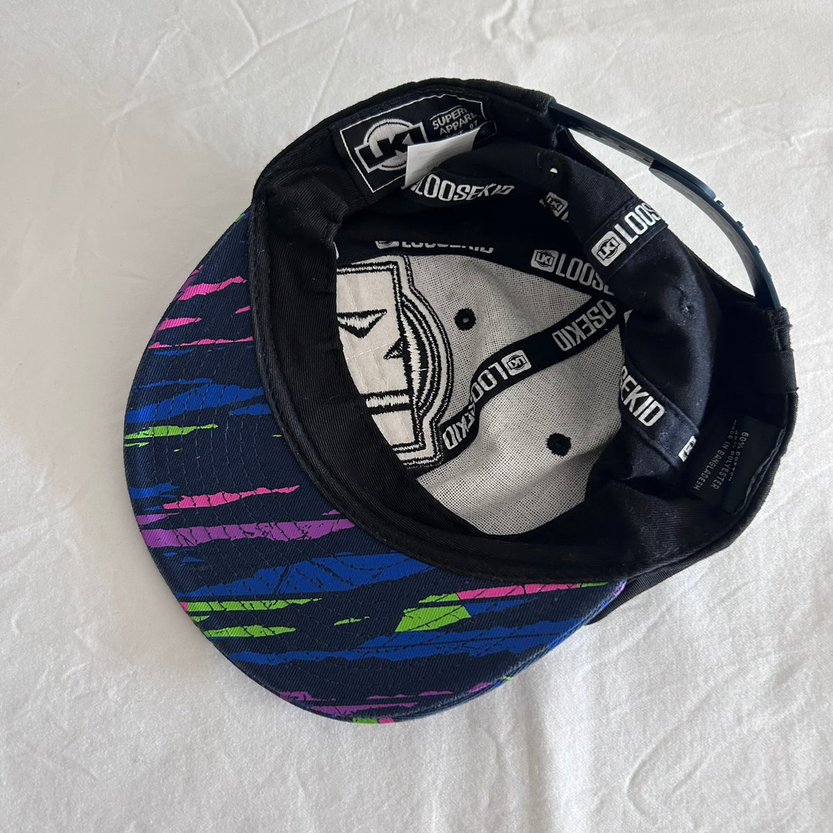 Loose Kid Cap Baby Age Size 0 Black & Multicolour