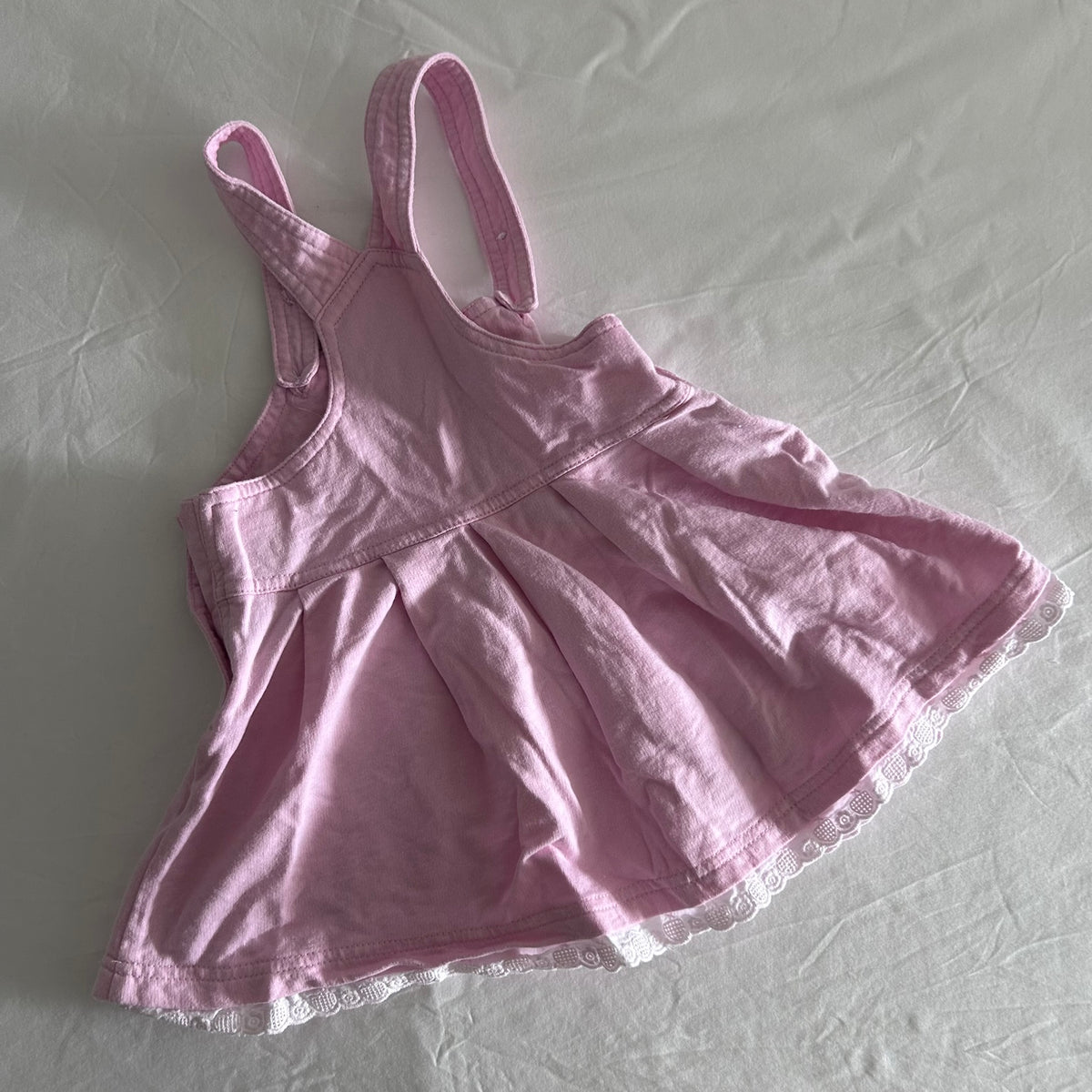 Chou Chou Dress Age 2 Pink Floral Embroidery