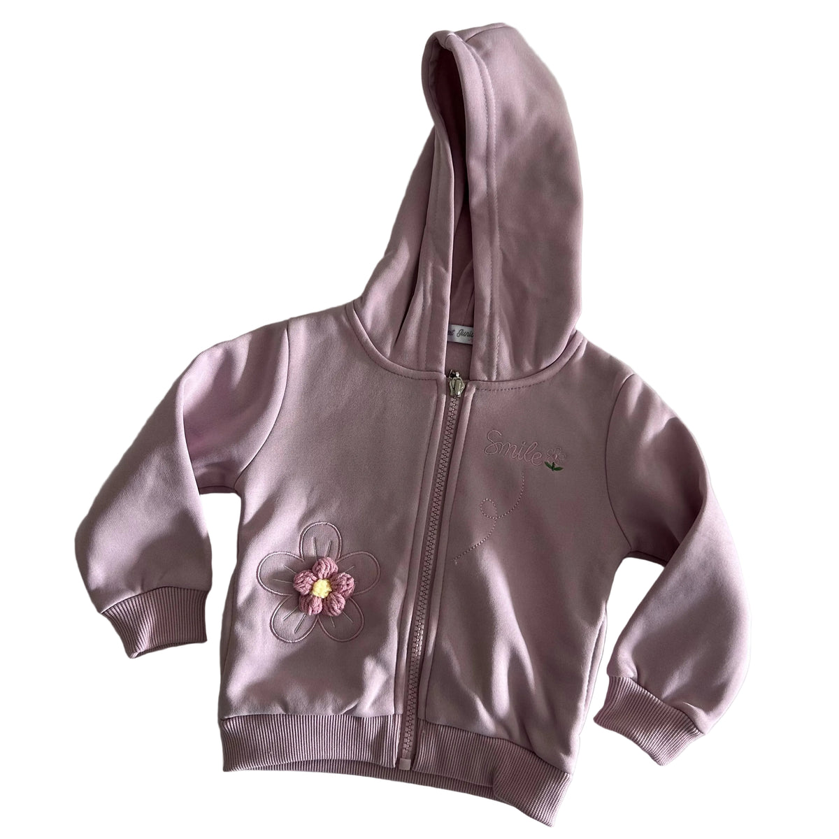 Sweet Junior Hoodie Age 1 Light Pink