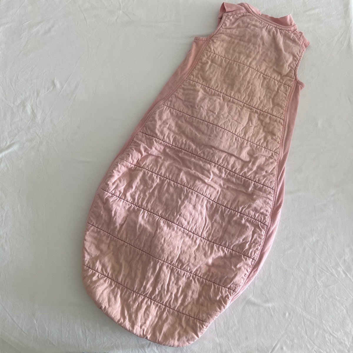 Ergopouch Sleeveless Sleeping Bag Age 2 Pink Quilted 2.5 Tog