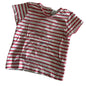 Jasper Conran T-shirt Age 1 White & Red Horizontal Stripes