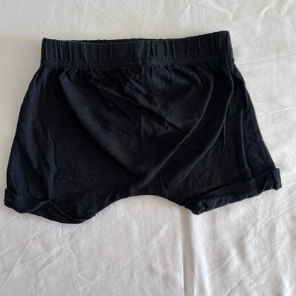 Baby Berry 100% Cotton Shorts Baby Age 0 Black