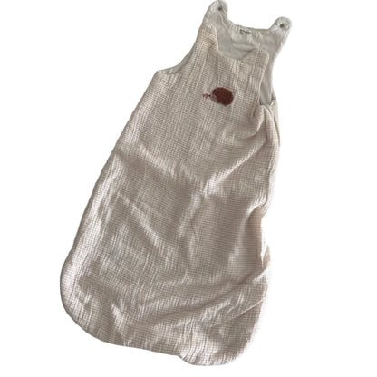 Vertbaudet Sleeveless Baby Sleeping Bag Age 1 Pink Quilted 2.5 Tog