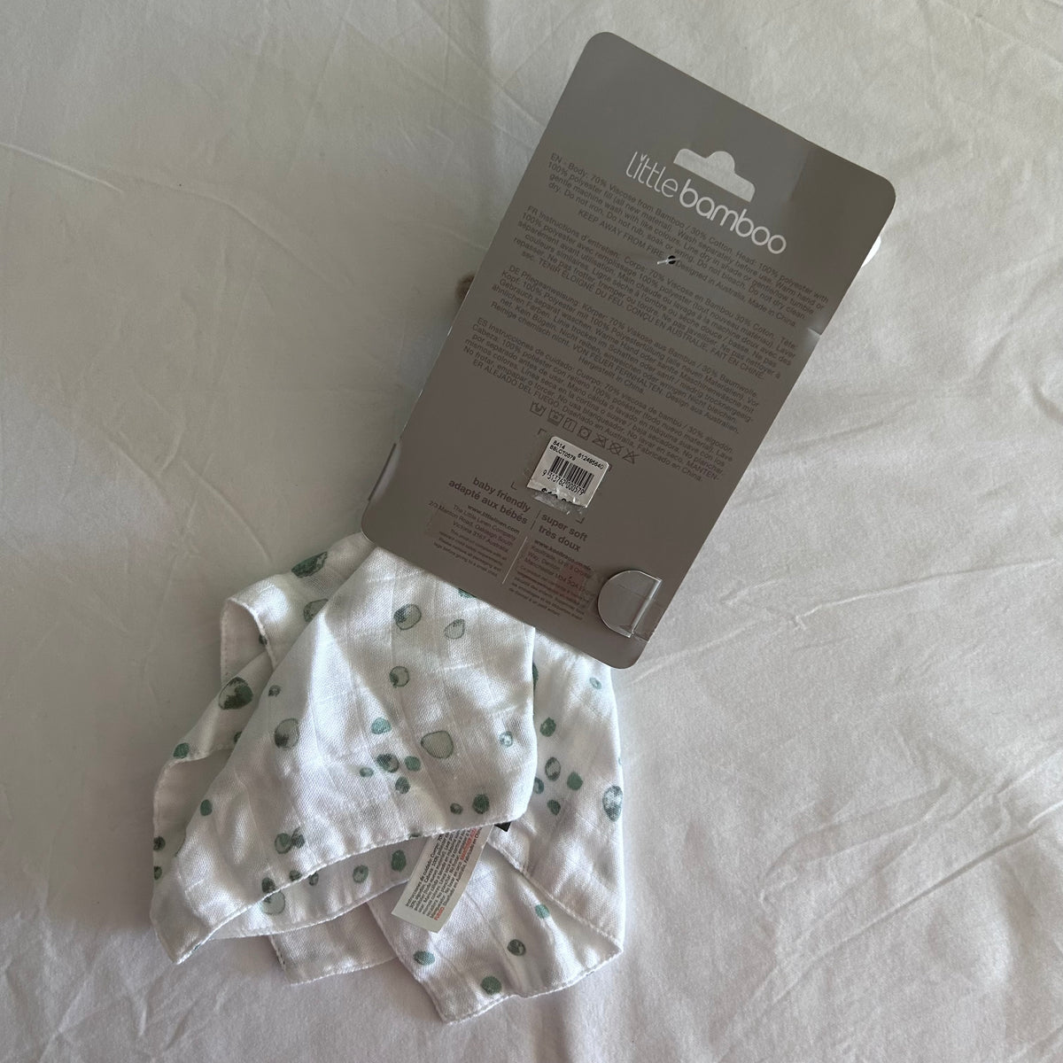 Little Bamboo BRAND NEW Bunny Rabbit Baby Comforter
