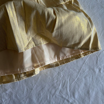 So Cute Party Dress Age 1 Gold Metallic Shimmer