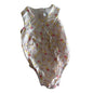 Marquise Age 00 sleeveless bodysuit in white, pink, yellow, grey with floral print with pink berries, yellow leaves and grey branches — gently loved condition.