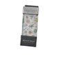 The Little Linen Company 000, 00, 0 - ideal for a range of baby ages muslin wrap in white with multicolour print with jungle animals and tropical leaves — elephants, giraffes, monkeys, ferns, monstera leaves in green, orange, yellow, blue — new condition.