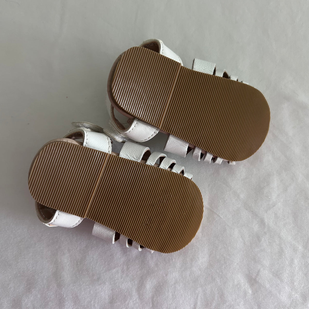Country Road Woven Strap Sandals 12cm EUR 18 White Woven