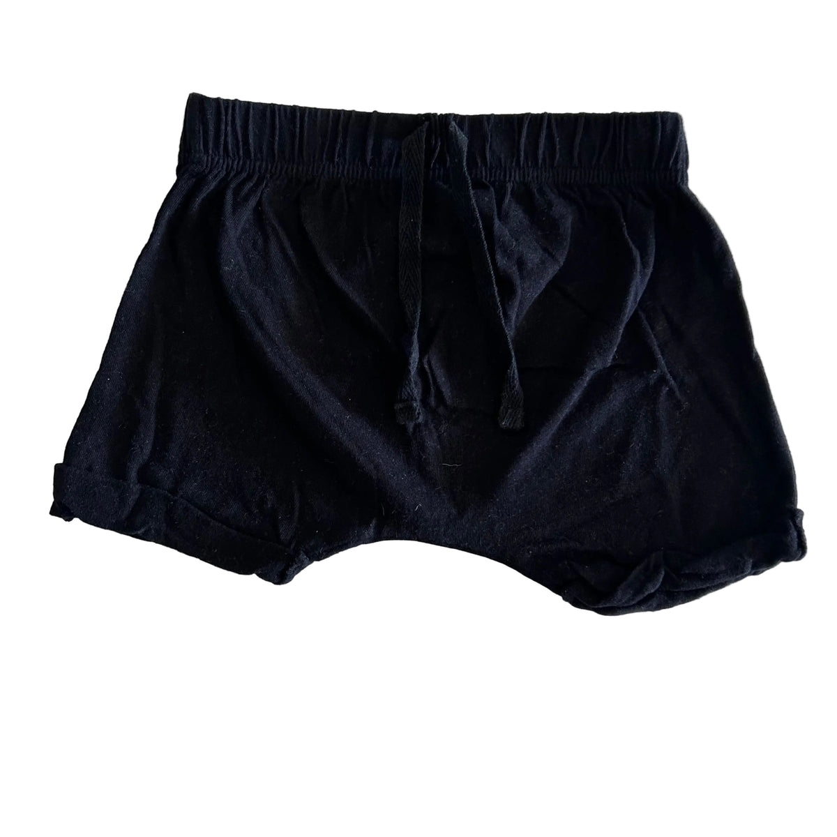 Baby Berry Age 0 bloomer shorts in black with plain — gently loved condition.