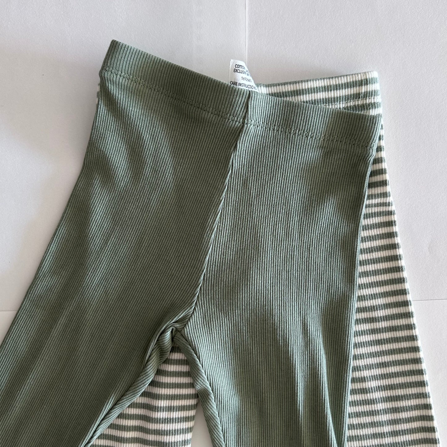 Dymples Leggings NEW Baby Age 0 Green Theme (Set of Two)