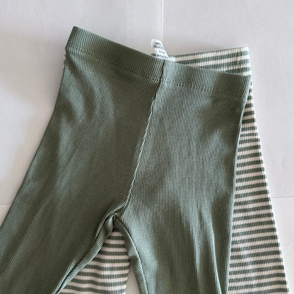 Dymples Leggings NEW Baby Age 0 Green Theme (Set of Two)