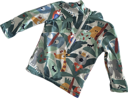 Jack & Milly Swimwear Set Age 1 Jungle Pattern