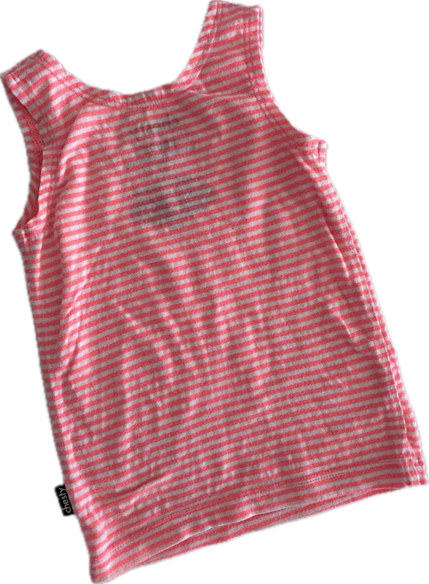 Bonds Chesty Vest / Singlet Baby Age 00 Neon Pink Orange