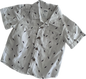 Anko Short Sleeved Shirt Baby Age 0 White with Toucans