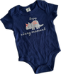 Short Sleeved Baby Bodysuit Baby Age 0 Dinosaur