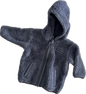 Macpac Fleecy Zip Up Hoody Baby Age 00 Dark Blue