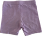 Lilac children's shorts on pale background