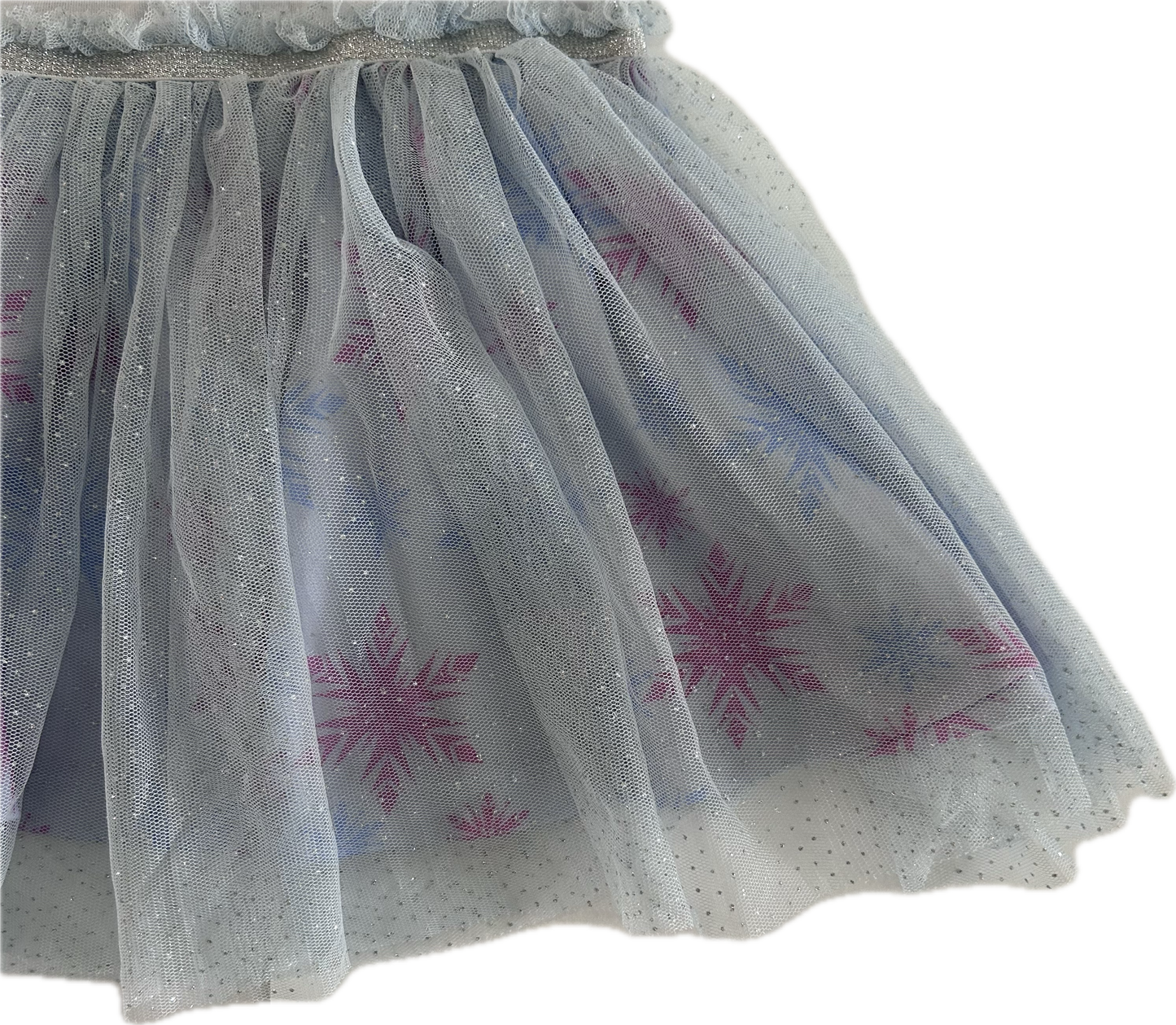 Frozen Long Sleeved Dress Age 2 Pale Blue