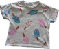 Zara T-Shirt Age 1 Ice Block Pattern