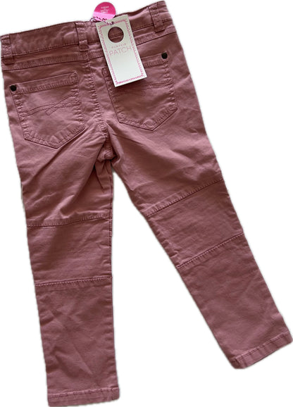 Pumpkin Patch Trousers New with Tags Age 3 Dusty Rose Pink