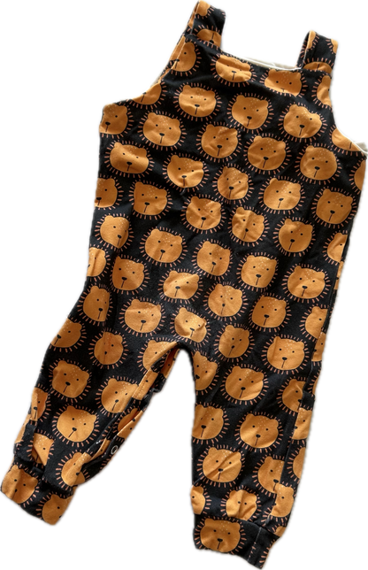 HD Mini Baby Dungarees Age 0 Lions