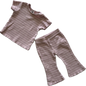 Dymples Trousers & T-Shirt Set Baby Age 00 Pink