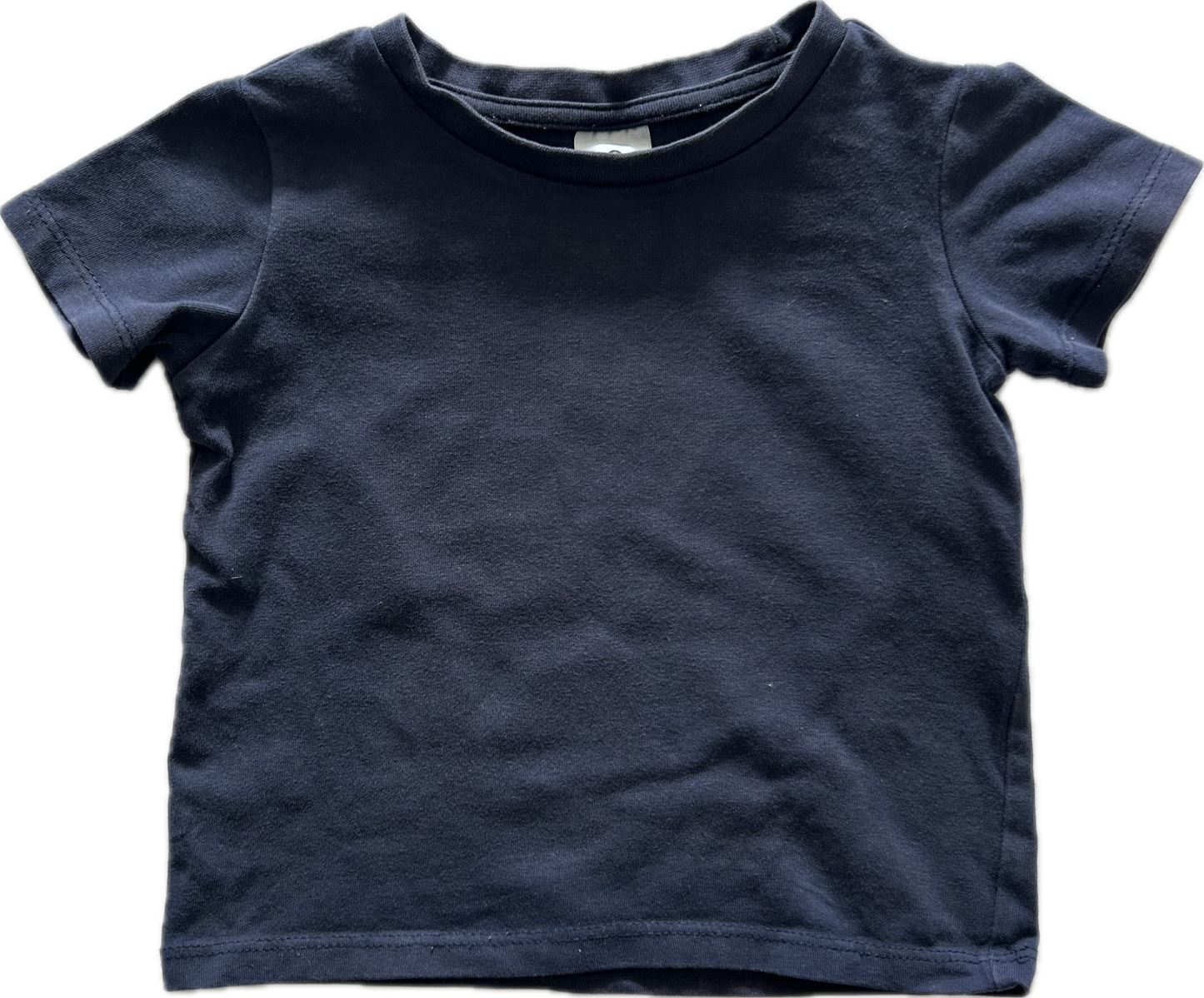 Target Organic Cotton Short Sleeved T-Shirt Baby Age 0 Navy Blue