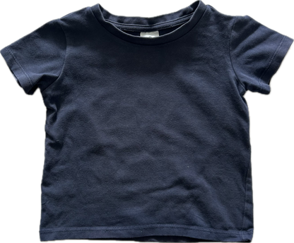 Target Organic Cotton Short Sleeved T-Shirt Baby Age 0 Navy Blue