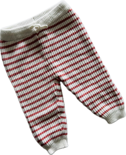 Seed Heritage Trousers Baby Age 0 White & Rusty Orange