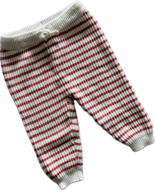 Seed Heritage Trousers Baby Age 0 White & Rusty Orange