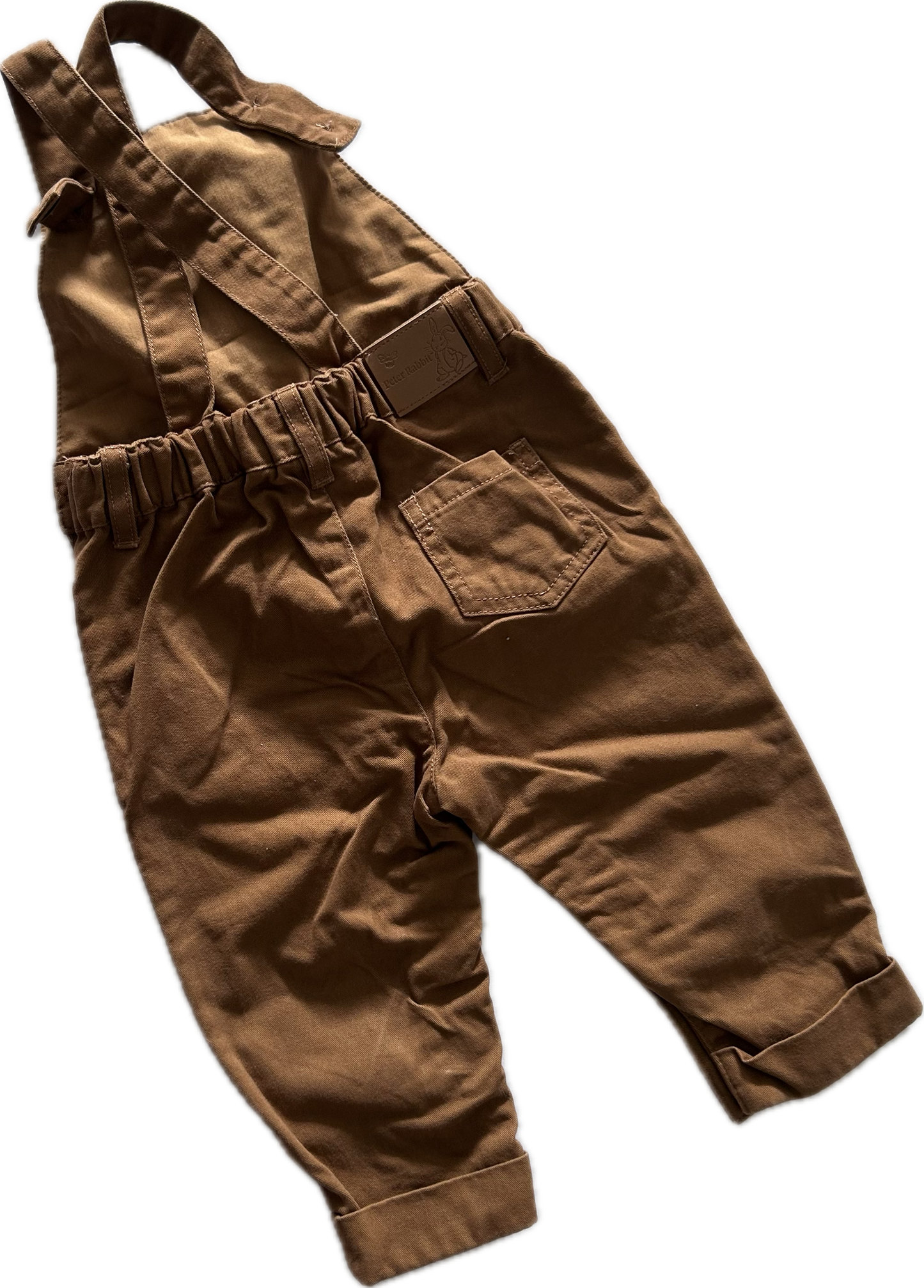 Peter Rabbit Baby Dungarees Age 0 Brown