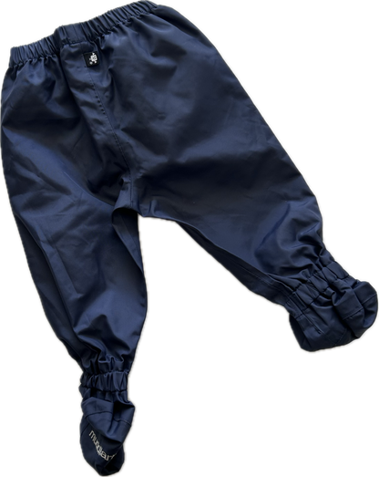 Muddlarks Waterproof Trousers Baby Age 0 Navy Blue