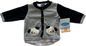 Bon Bebe Long Sleeved Shirt with Short Sleeved T-Shirt Set Age 00 Grey & Black