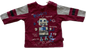 Pumpkin Patch Long Sleeved T-Shirt NEW Age 00 Red with Robot