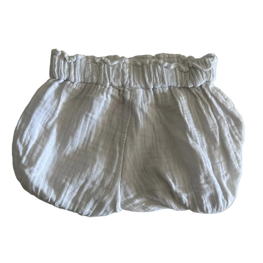 Anko 100% Cotton Shorts Baby Age 0 White