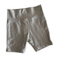 Australian Cotton Favourites Age 00 bike shorts in beige with plain — gently loved condition.