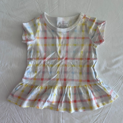 First Impressions Shorts+T-Shirt Set Age 2 White and Pink Pastel Multicolour