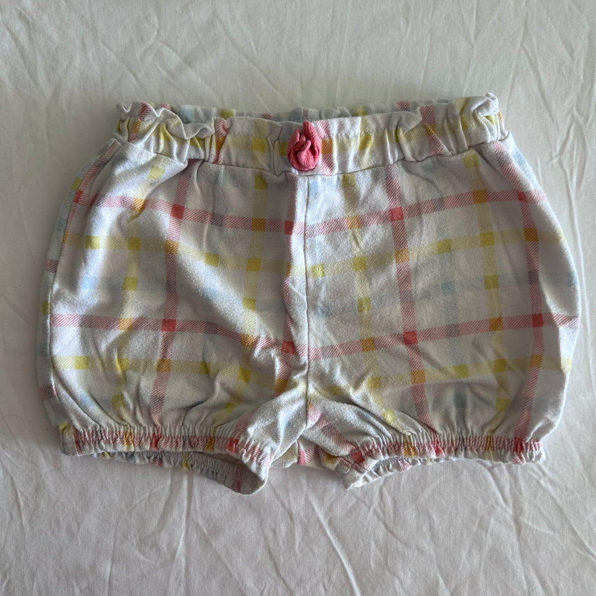 First Impressions Shorts+T-Shirt Set Age 2 White and Pink Pastel Multicolour
