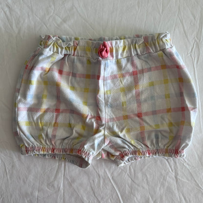 First Impressions Shorts+T-Shirt Set Age 2 White and Pink Pastel Multicolour