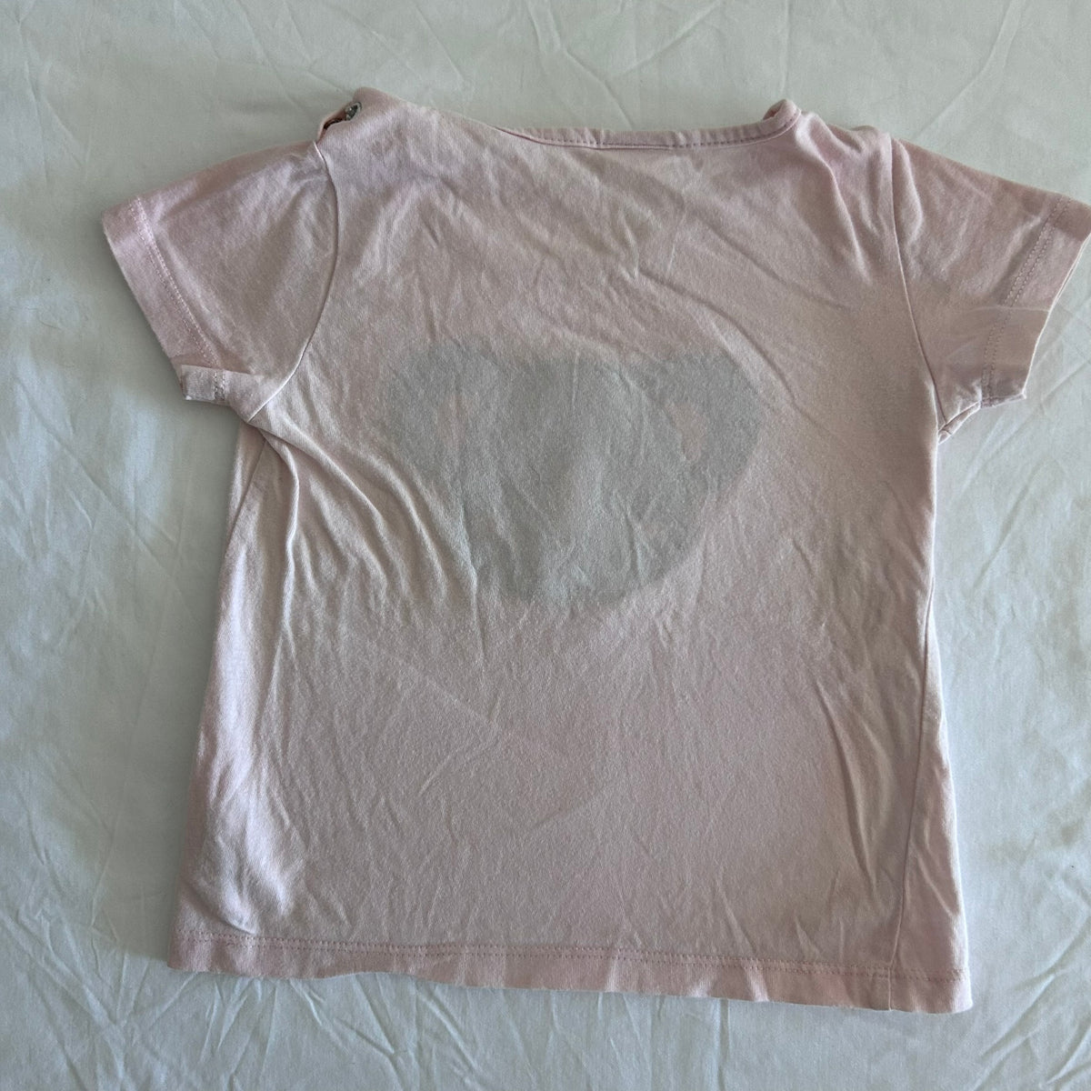 Seed Heritage T-shirt Age 1 Pink and Blue Textured Chenille