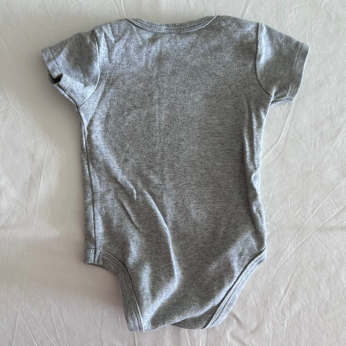 Baby Berry Cotton Bodysuit Baby Age 0 Grey