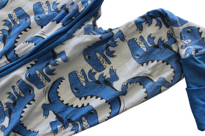Bonds Wondersuit Zippy Baby Age 0 Blue Dinosaurs